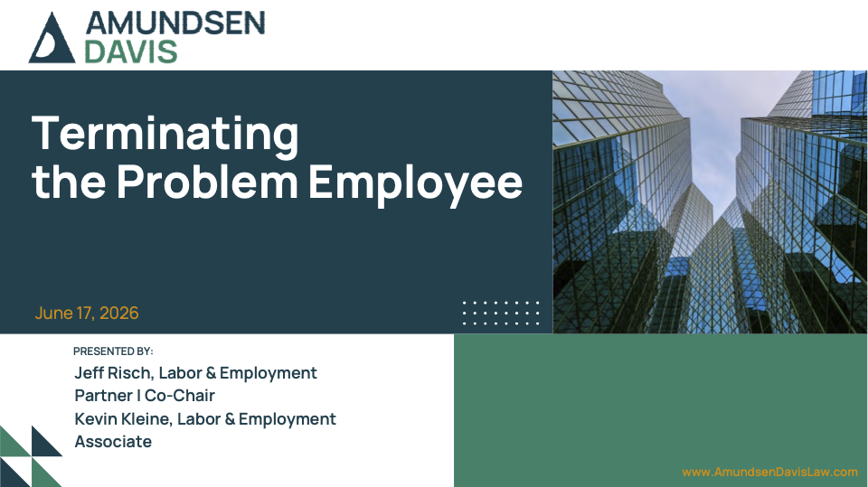Terminating the Problem Employee - Breakfast Briefing June 2026